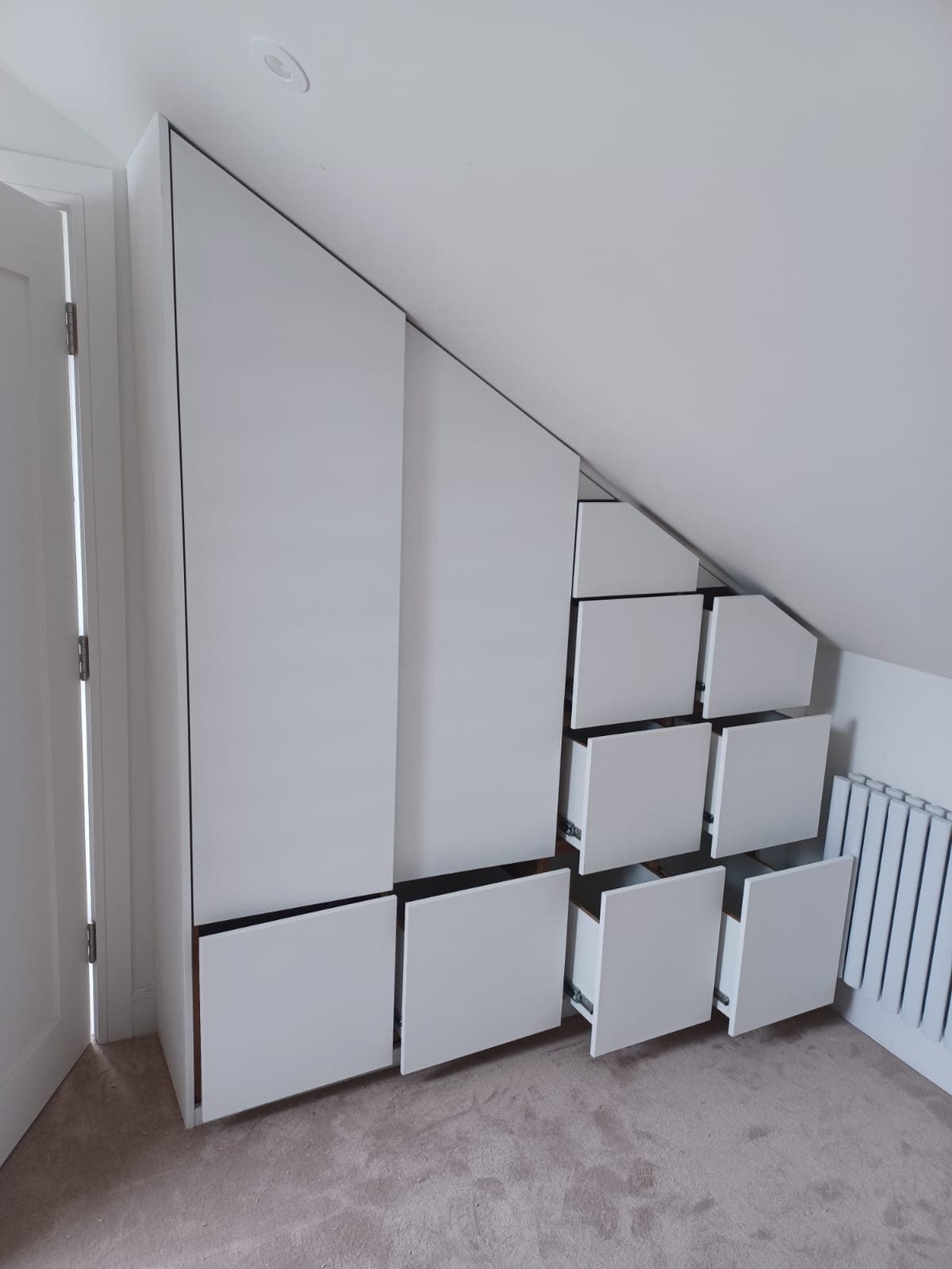 Modern Under-Stairs Storage